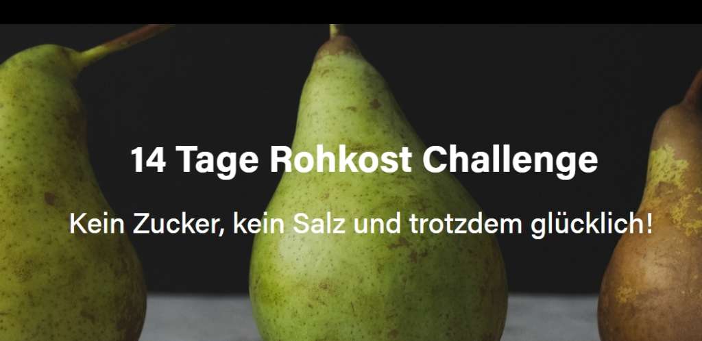 „14 Tage Rohkost Challenge“ – meine Erfahrungen mit dem E-Book
