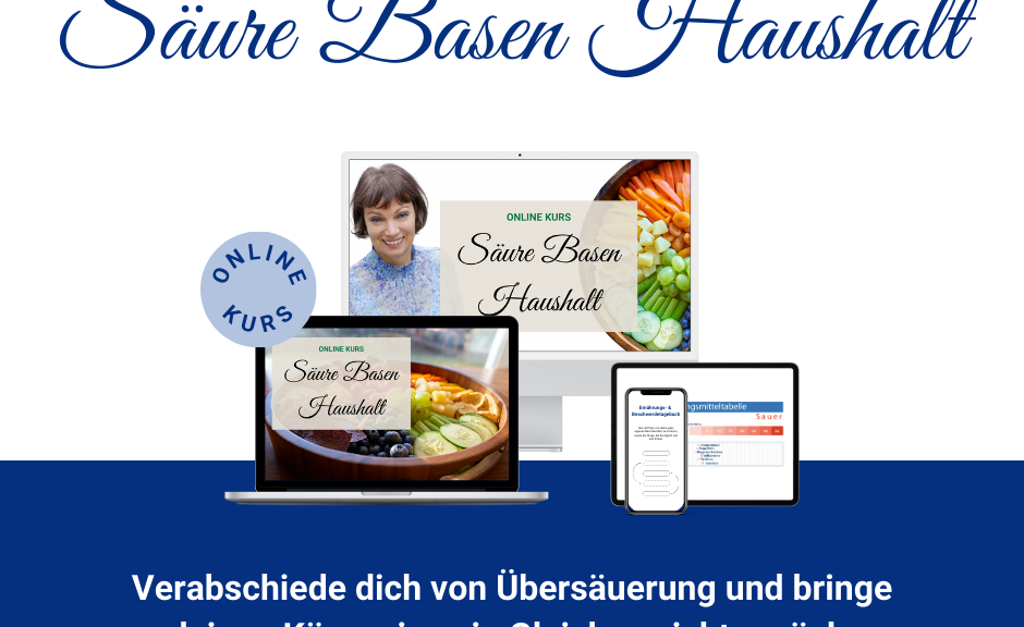 „Säure Basen Haushalt von Nicole Wagner“ - erfahre alles über natürliche Entgiftung - meine Erfahrungen